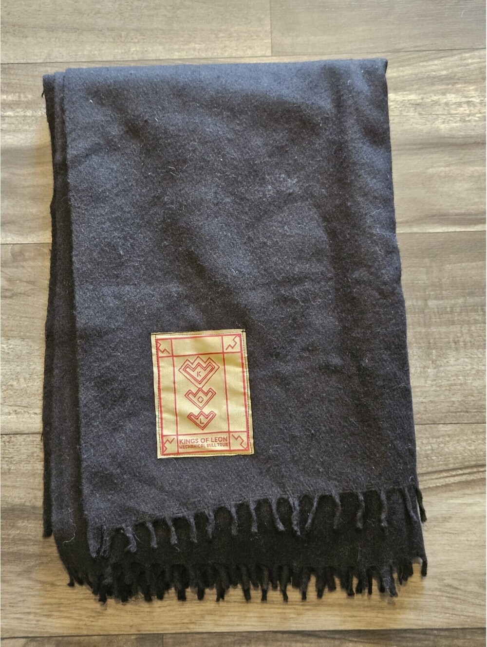 Kings of Leon Mechanical Bull Tour Wool Blanket 55 X 77
